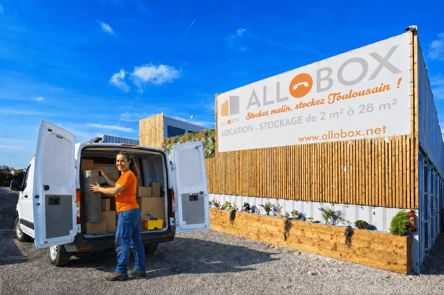 Box de stockage AlloBox à Portet-sur-Garonne